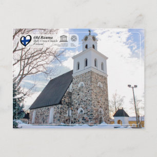 Unesco WHS - Old Rauma - Heliga Kor Church Vykort