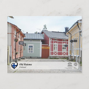 UNESCO WHS - Old Rauma Vykort