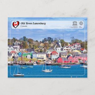 Unesco WHS - Old Town Lunenburg Vykort
