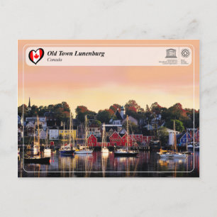 Unesco WHS - Old Town Lunenburg Vykort