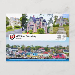 UNESCO WHS - Old Town Lunenburg Vykort