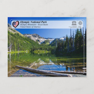 Unesco WHS - Olympic National Park - Royalet Basin Vykort