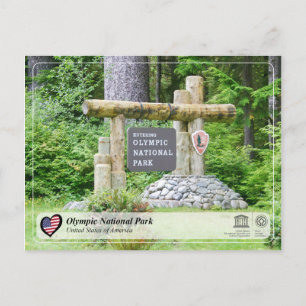 Unesco WHS - Olympic National Park Vykort