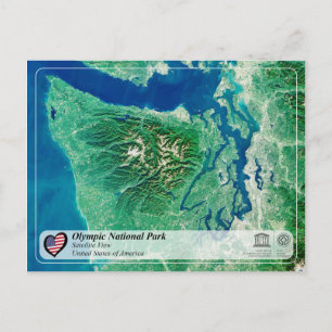Unesco WHS - Olympic National Park Vykort