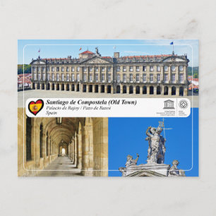 UNESCO WHS - Palacio de Rajoy / Pazo de Raxoi Vykort