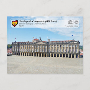 UNESCO WHS - Palacio de Rajoy / Pazo de Raxoi Vykort
