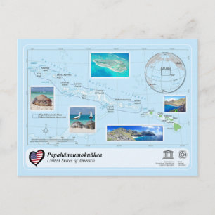UNESCO WHS - Papahānaumokuākea Vykort