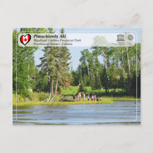 Unesco WHS - Pimachiowin Aki Vykort