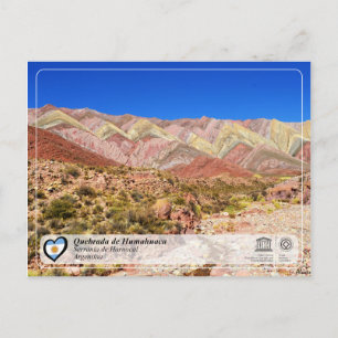Unesco WHS - Quebrada de Humahuaca Vykort