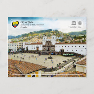 UNESCO WHS - Quito City Vykort