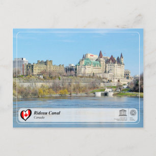 Unesco WHS - Rideau-kanalen Vykort