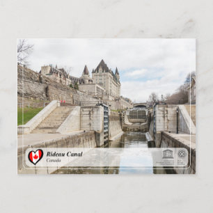 Unesco WHS - Rideau-kanalen Vykort