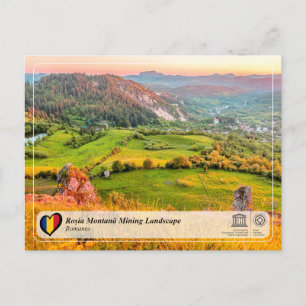 UNESCO WHS - Roșia Montană Mining Ligcape Vykort