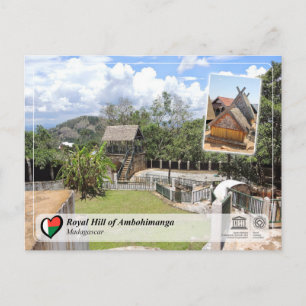 Unesco WHS - Royalet Backe i Ambohimanga Vykort
