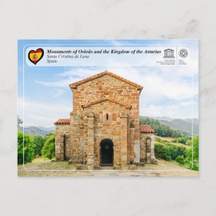 UNESCO WHS - Santa Cristina de Lena Vykort