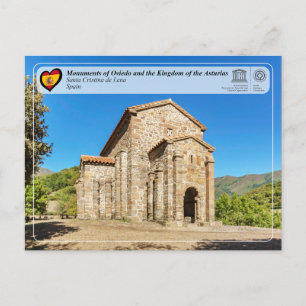 UNESCO WHS - Santa Cristina de Lena Vykort