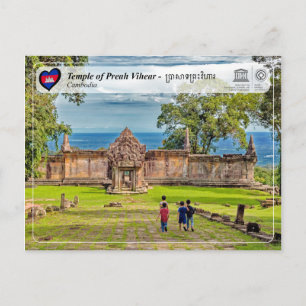 Unesco WHS-Temple of Preah Vihear Vykort