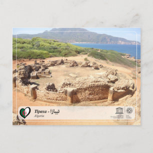 UNESCO WHS - Tipasa - ت ي ب ا ز ا Vykort