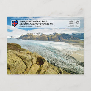 Unesco WHS - Vatnajökulls nationalpark Vykort
