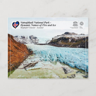 Unesco WHS - Vatnajökulls nationalpark Vykort
