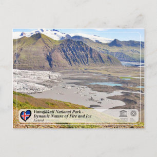 Unesco WHS - Vatnajökulls nationalpark Vykort