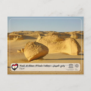 UNESCO WHS - Wadi Al-Hitan (Whale Valley) Vykort