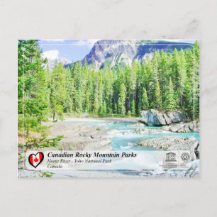Unesco WHS - Yoho nationalpark Vykort