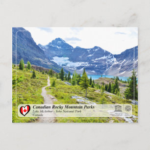 Unesco WHS - Yoho nationalpark Vykort