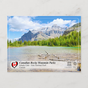 UNESCO WHS - Yoho nationalpark Vykort