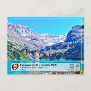 Unesco WHS - Yoho nationalpark Vykort