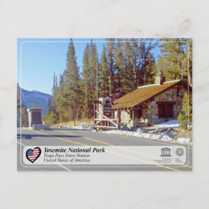 UNESCO WHS - Yosemite NP - Tioga Pass vykort