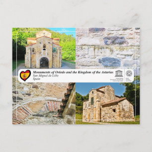 UNESCO World Heritage Site - San Miguel de Lillo Vykort