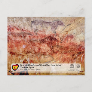 Unesco World Heritage Site - Tito Bustillo Cave Vykort