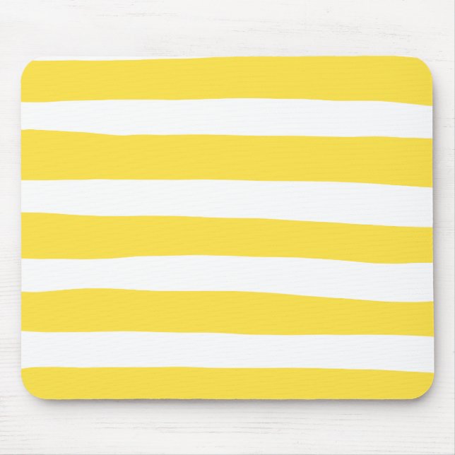 Uneven Rand - Lemon Gult and White Musmatta (Framsidan)