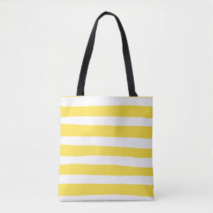 Uneven Rand - Lemon Gult and White Tygkasse
