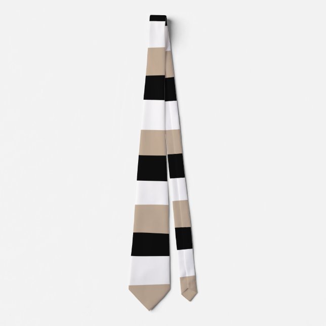 Uneven Rand - Taupe, Black and White Slips (Framsida)