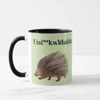 Unf**kuthable Porcupine Mugg
