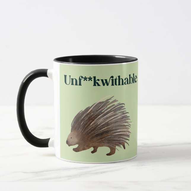 Unf**kuthable Porcupine Mugg (Vänster)