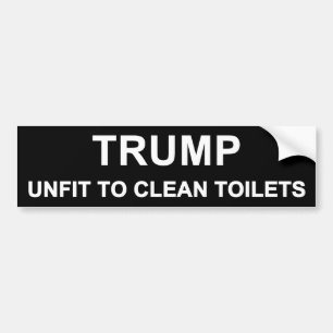 Unfit trumf bildekal