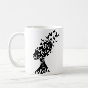 Unfree" mugg för ThetaNu Xi "