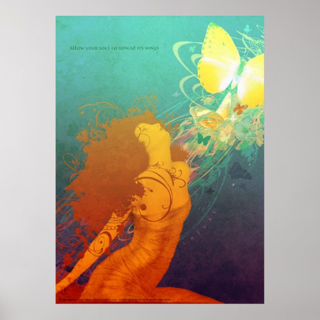 Unfurl (Skriv ut) Poster (Framsidan)