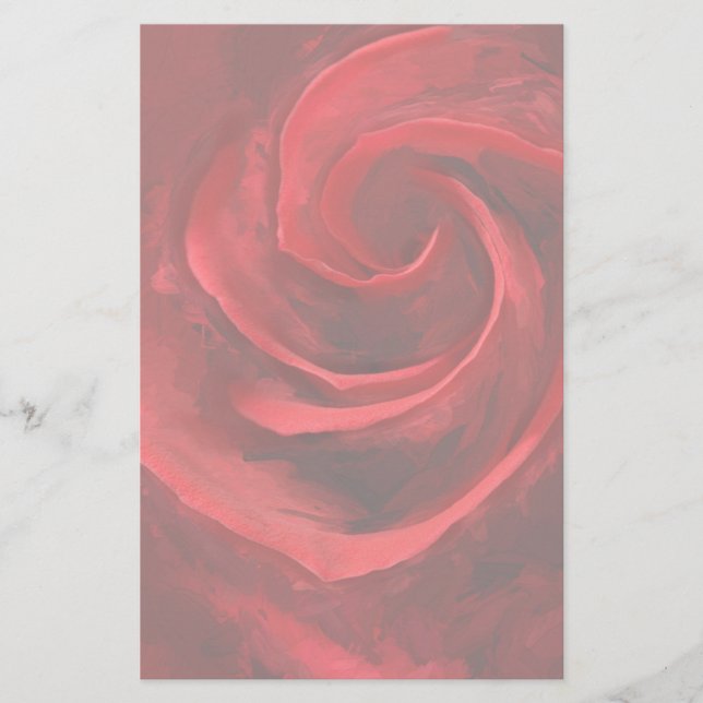 Unfurling Beauty Stationary Brevpapper (Framsida)