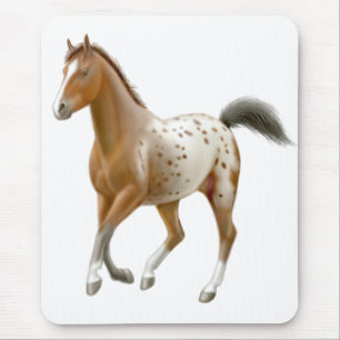 Ung Appaloosahäst Mousepad Musmatta