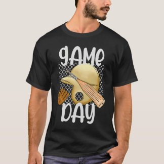 Ung basebollspelare Laggrupp T Shirt