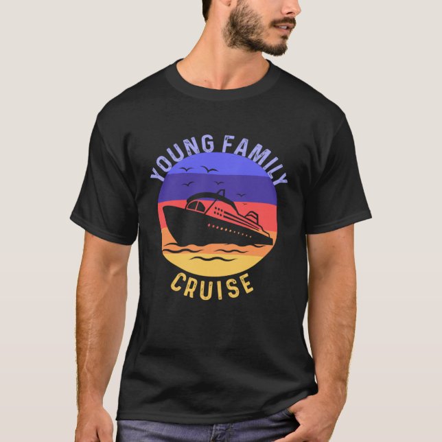 Ung familjekryssning Matcha träffsamling Merch T Shirt (Framsida)