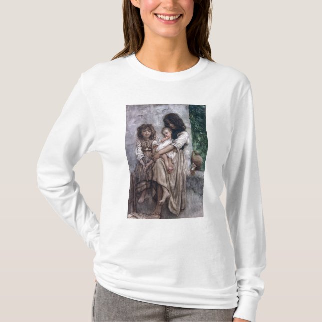 Ung flicka av Ischia Tee (Framsida)