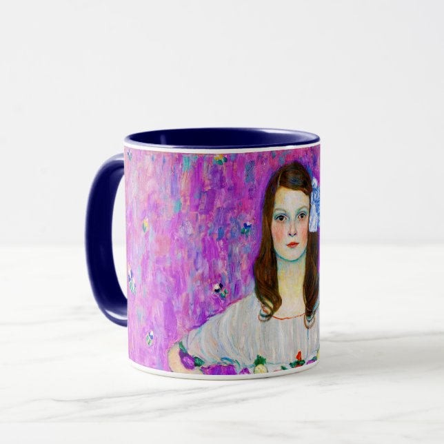 Ung flicka, Gustav Klimt Mugg (Framsida vänster)