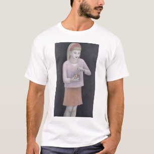 Ung flicka med sötsaker 2007 tee