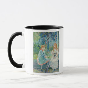 Ung flicka på fönstret, 1892 mugg