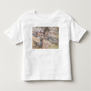 Ung flicka som väver, 1905 t shirt